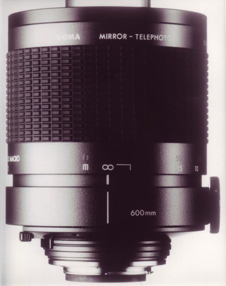 Sigma Mirror 600mm f8 Telephoto