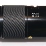 Minolta AF 70-210mm f/4 (beercan)