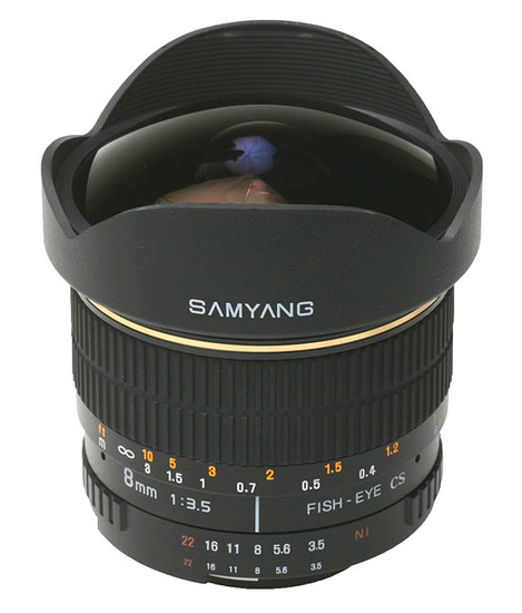 Samyang 8mm f3.5 Aspherical IF MC Fish-eye