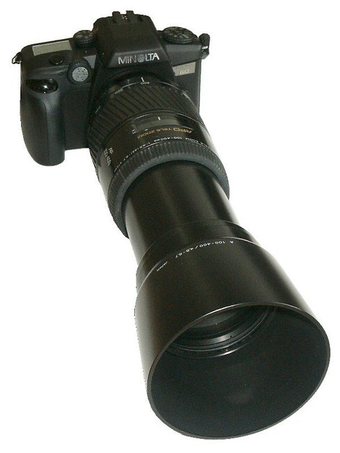 Minolta AF 100-400mm f4.5-6.7 APO